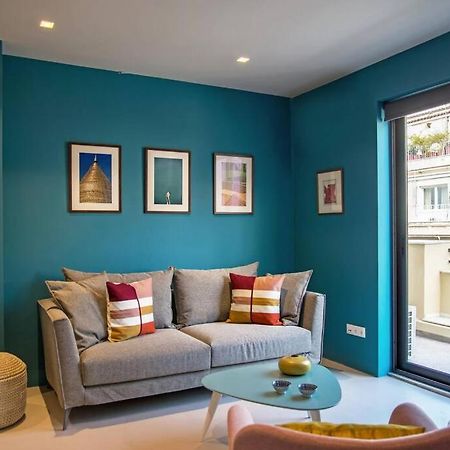 Stylish Decorated Apartment In Kolonaki Athén Kültér fotó