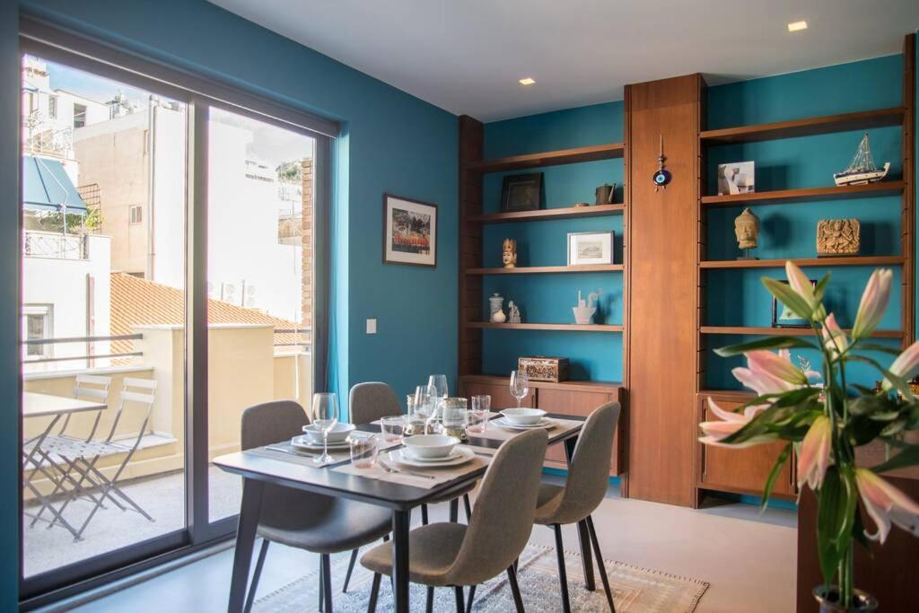 Stylish Decorated Apartment In Kolonaki Athén Kültér fotó